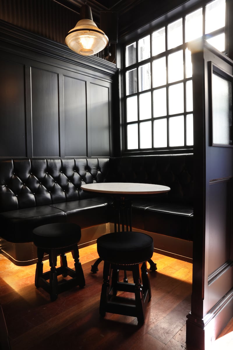 Seating areas in The Sackville. Photograph: Dara Mac Dónaill








