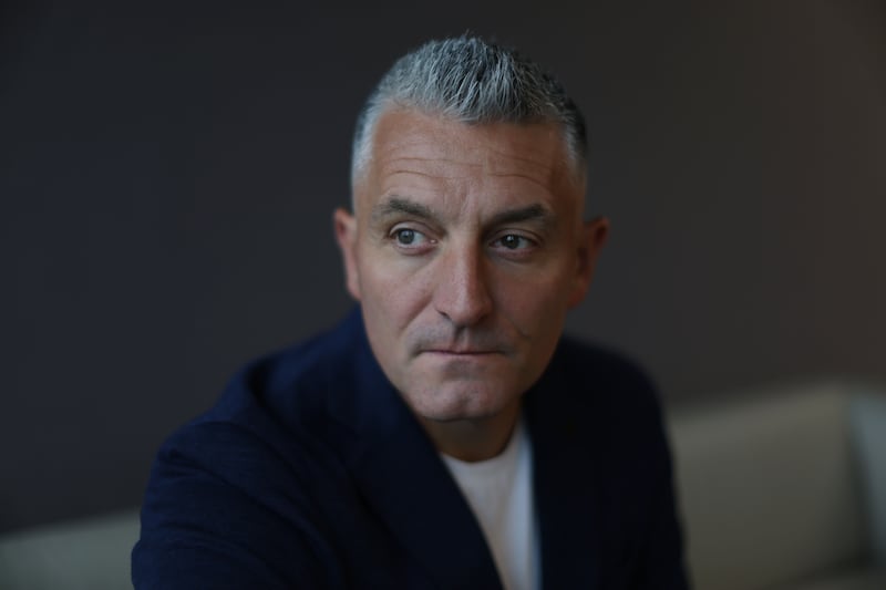 Steve Tennant was a promising football player in his youth. Photograph: Bryan O’Brien/The Irish Times