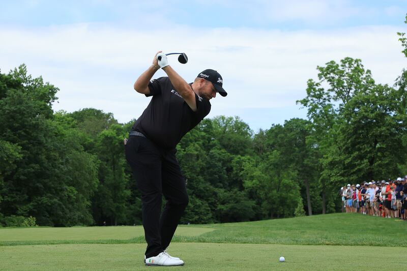 Shane Lowry is two shots off the lead in Ohio. Photograph: Sam Greenwood/Getty Images