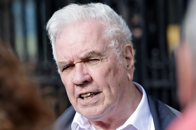 Fr Peter McVerry says of the degeneration of O'Connell Street: 'It's society's fault, it's not the drug users' fault.' Photograph: Conor Ó Mearáin/Collins Photo Agency