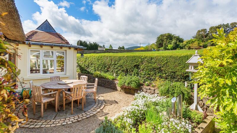 Creech Barrow, four-bed postcard pretty cottage in Delgany for €850,000.