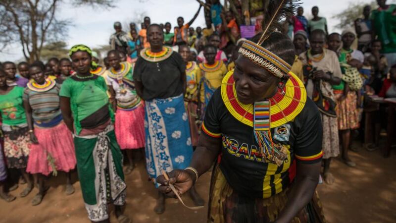 Female genital mutilation: Margaret Chepok Koikoi, a former cutter, says she raised her prices after FGM became illegal, and girls still begged her to carry it out. Photograph: Sally Hayden