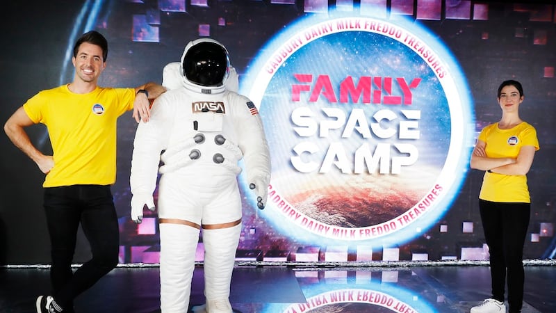 Before Norah and Mark sign off from Family Space Camp, they set themselves one final challenge to test themselves at Vertigo – the indoor skydiving centre in Belfast.