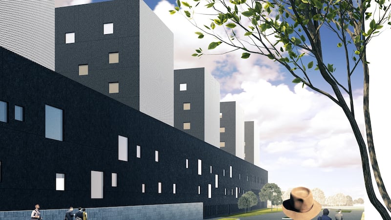 The proposed Nova children’s hospital in Finland will be around the same size as St James’s, and is estimated to cost €500m