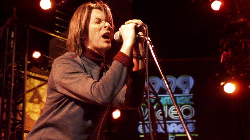 In 1997, David Bowie was in Dublin rehearsing for the Earthling tour when he played a secret gig for 300 people. Photograph: Reuters/Andy Clark/Files