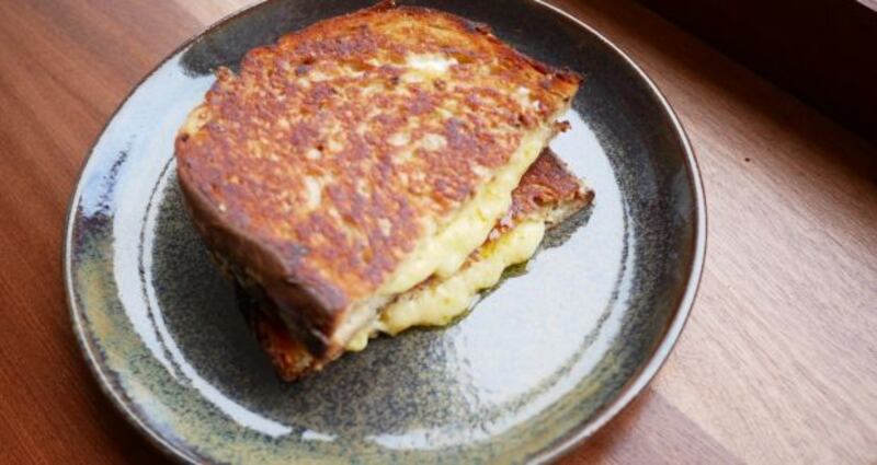 The Loose Cannon ultimate cheese toastie.
