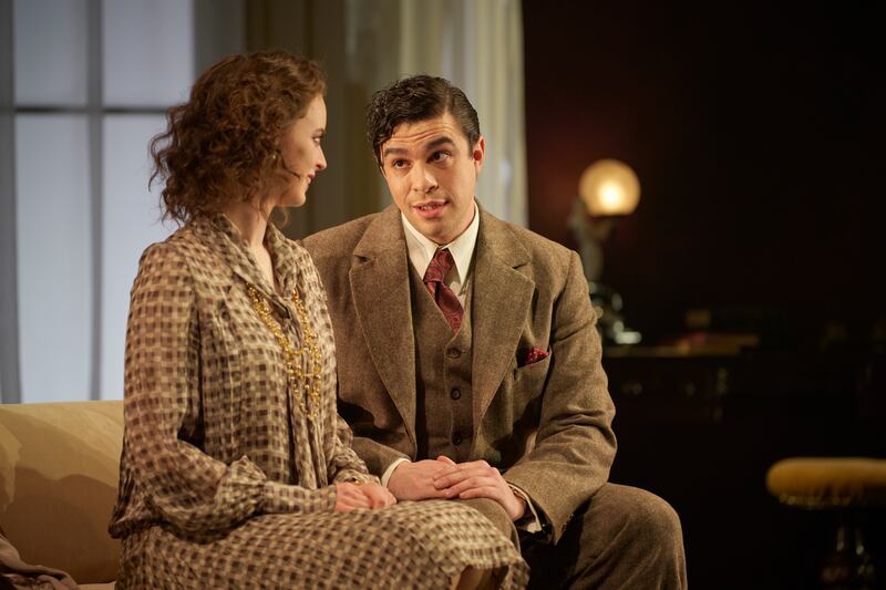Molly Hanly and Youssef Quinn in Youth’s the Season - ?. Photograph: Ros Kavanagh