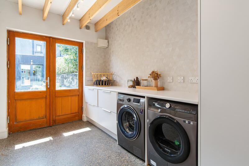 The utility room of the property. Photograph: Keith Owens