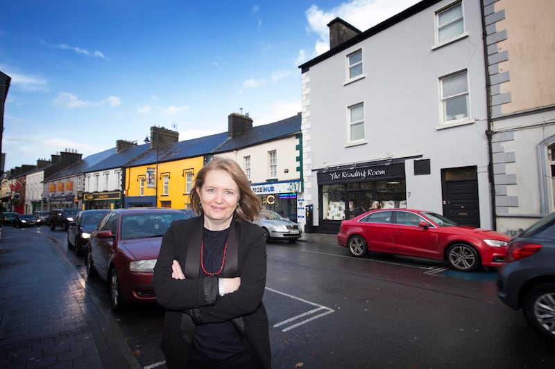 Orlagh Kelly, owner of The Reading Room bookshop in Carrick-on-Shannon, Co Leitrim. Photograph: Brian Farrell
