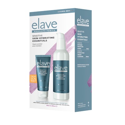 For an Irish product that understands the benefits of bland,  Elave’s Skin Hydrating Kit.