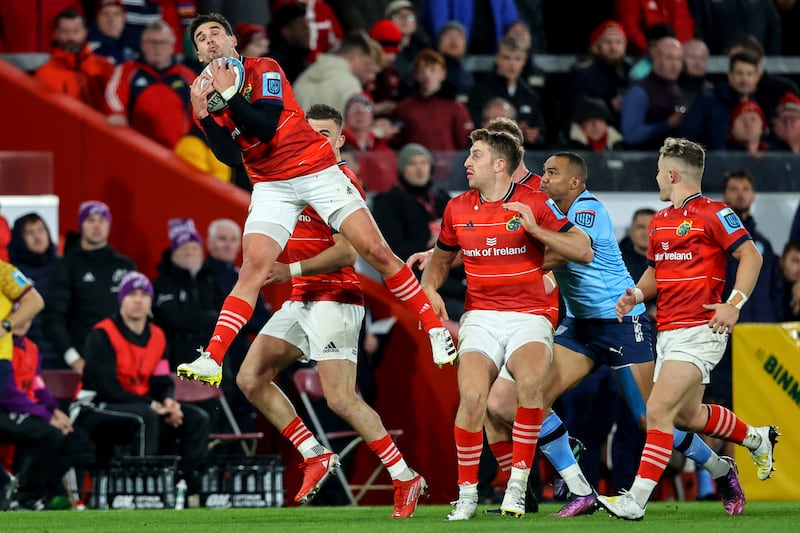 Munster's Joey Carbery against Bulls. Photograph: Ben Brady/Inpho