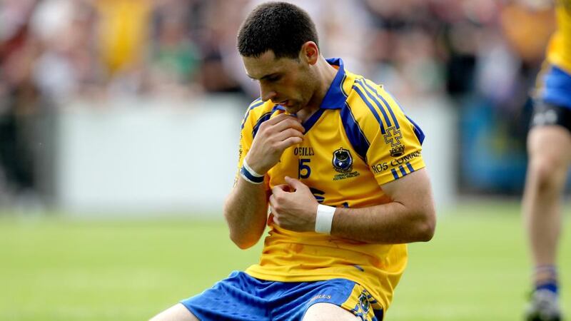 Ger Heneghan after winning the Connacht title in 2010. Photograph: Inpho