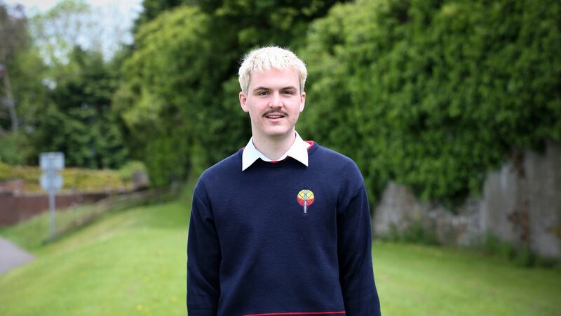 John Kevin Malone from Castlecomer Community School, Co Kilkenny. Photograph: Laura Hutton/The Irish Times