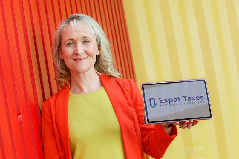 Stephanie Wickham of Expat Taxes, representing LEO Waterford.  Photograph: Martina Regan