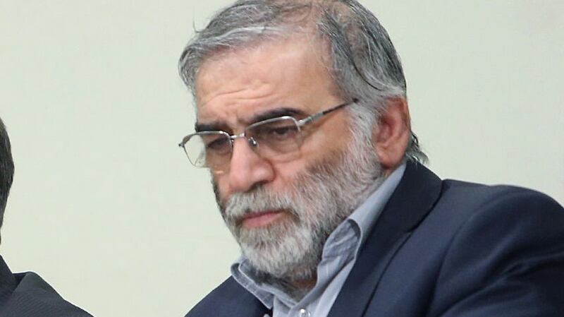 Iranian nuclear scientist Mohsen Fakhrizadeh. Photograph: EPA/Iranian supreme leader’s office handout