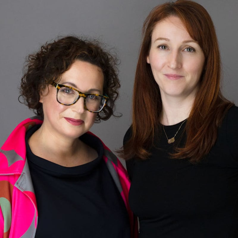 Bad Bridget: podcast hosts Leanne McCormick, of the University of Ulster, and Elaine Farrell, of Queen’s University Belfast