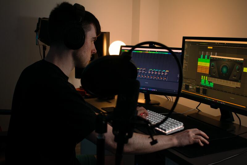 Joe Moran, who goes by the artist name Jofis Music, says his work is primarily done online