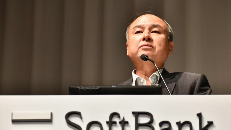 Softbank group chief executive Masayoshi Son. Photograph: Toshifumi Kitamura/AFP/Getty Images