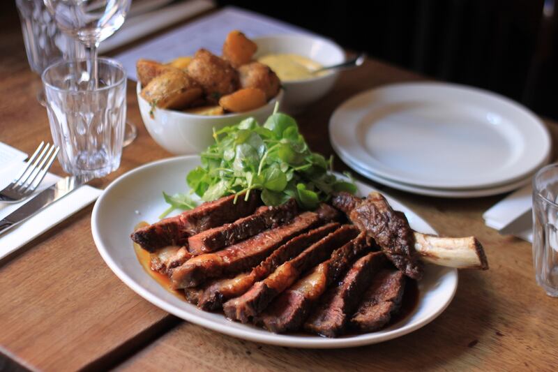 The côte de boeuf at Etto