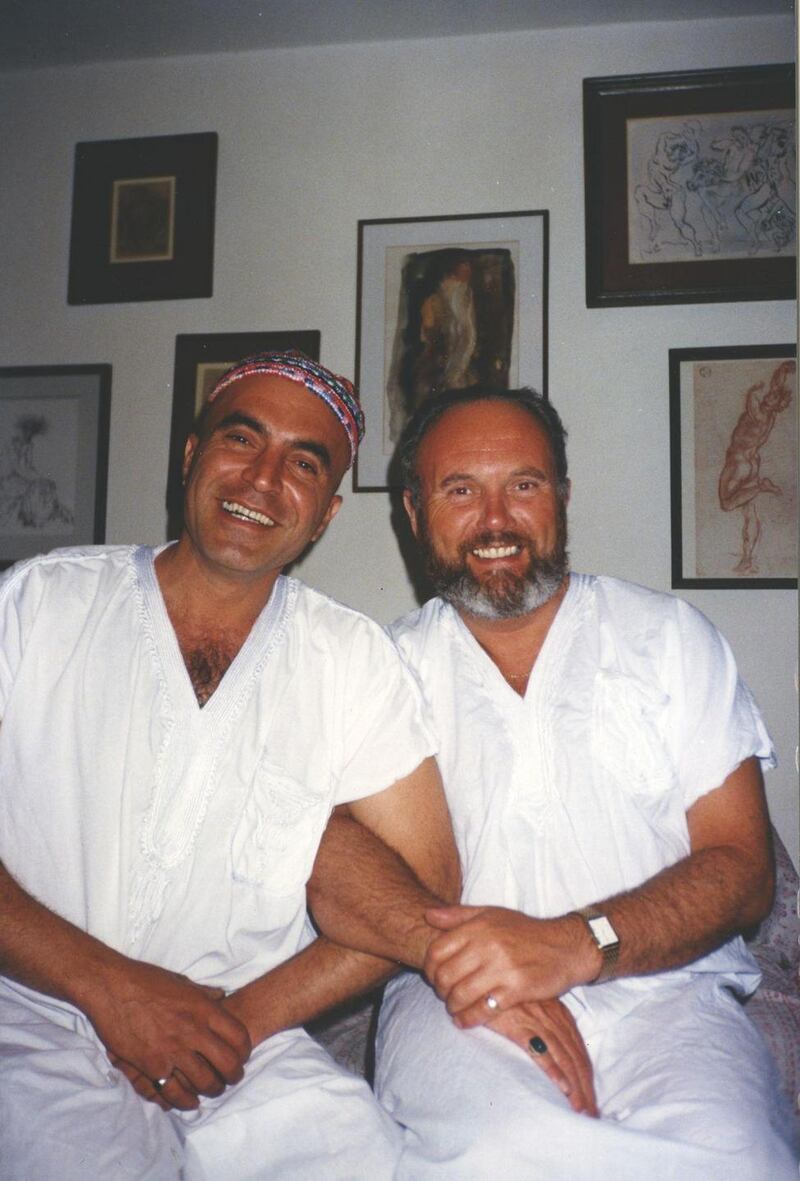 David Norris with his former partner Ezra Nawi: When Nawi was convicted of statutory rape by an Israeli court in 1997,  Norris wrote a letter on Oireachtas notepaper asking the  court for leniency