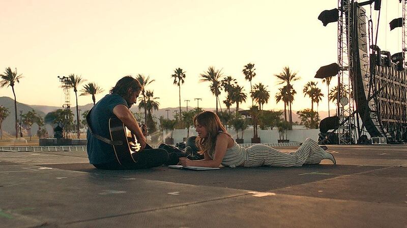 The fourth version of A Star is Born – the fifth according to some pernickety film historians – has its North American premiere at Tiff. As you won’t need to be told, Bradley Cooper is now the aging drunk and Lady Gaga is the talented ingénue who gets taken under his wing. Photograph: Tiff