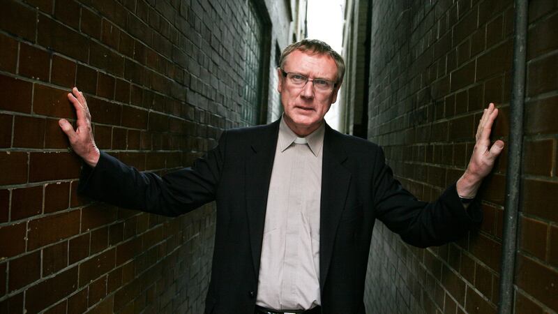 Fr Gerry McFlynn: “[The calls are] very rewarding because you can almost sense the relief at the other end of the phone.” Photograph: Joanne O’Brien