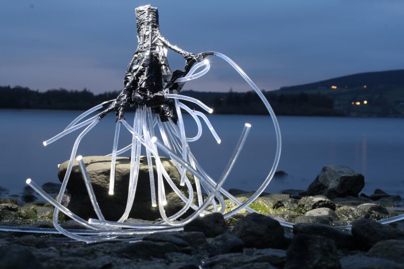 Artwork from Shane Finan who features as part of Púca in the Machine