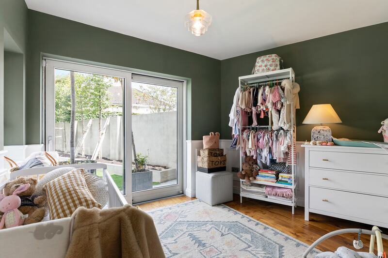 Third bedroom opening out to back garden