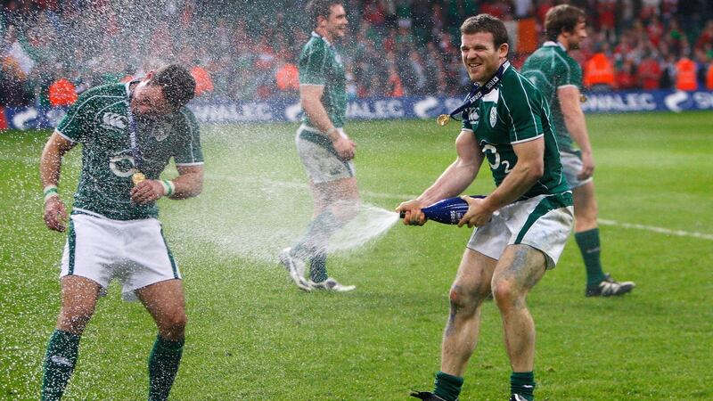 Winning the Grand Slam in 2009 changed Ireland’s mindset.  Photograph: Stu Forster/Getty Images