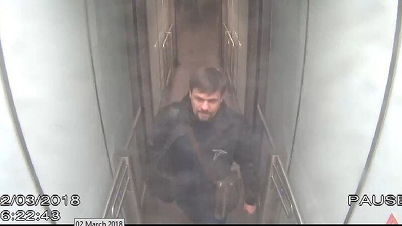Ruslan Boshirov at Gatwick airport on March 2nd 2018.