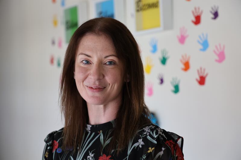 Vivienne Wynne, principal of the Libermann Spiritan School Templeogue, Dublin. Photograph: Nick Bradshaw 