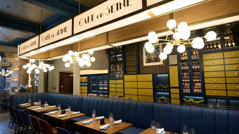 The restaurant at Cafe en Seine.