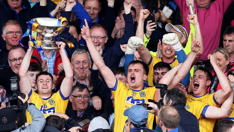 Roscommon beat Galway in Pearse Stadium to win a first Connacht title since 2010. Photograph: Tommy Dickson/Inpho