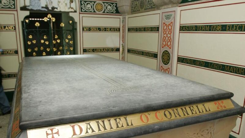 The refurbished Crypt of Daniel O’Connell in Glasnevin Cemetery. The Glasnevin Trust has been accused of anti-competitive practices in its funeral services. Photograph: Alan Betson/The Irish Times.