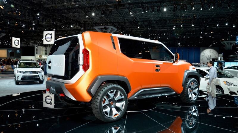 Toyota’s FT-4X concept: Toyota currently doesn’t have a small crossover to rival the likes of the Nissan Juke or Renault Captur, although the C-HR, generally a Qashqai rival, is almost compact enough to bridge both classes