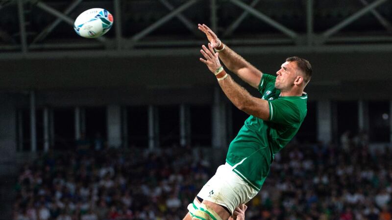 Tadhg Beirne will play at blindside flanker against Samoa. Photograph:  Jayne Russell/Inpho