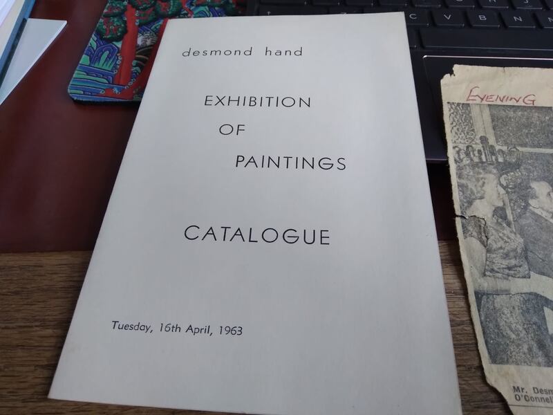 Hand's paintings were exhibited in Dublin, Limerick and Cork in the 1960s and 1970s