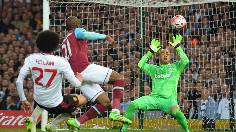 Randolph was part of the final West Ham season at the Boleyn Ground: “I’d a great time at West Ham, the fans were brilliant with me.” Photograph: Glyn Kirk/AFP/Getty Images