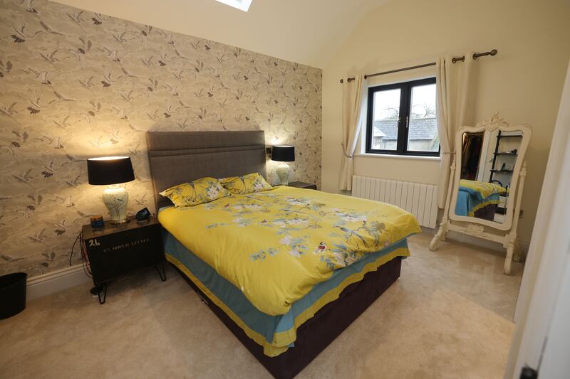 Bedroom. Photograph: Alan Betson