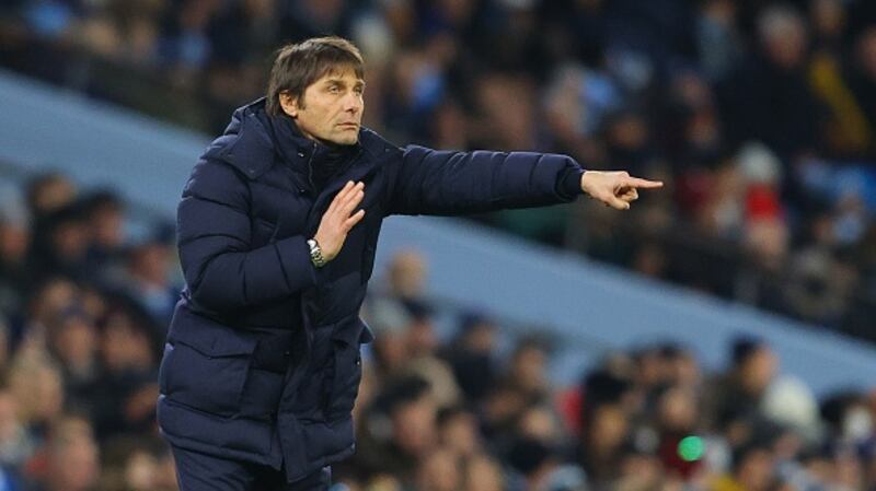 Antonio Conte’s fingerprints were all over Spurs’ shock win. Photograph:  James Gill - Danehouse/Getty Images