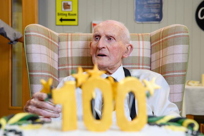 Jimmy Lynam puts his longevity down to a lifetime of playing sport. Photograph: Daragh Mc Sweeney/Provision