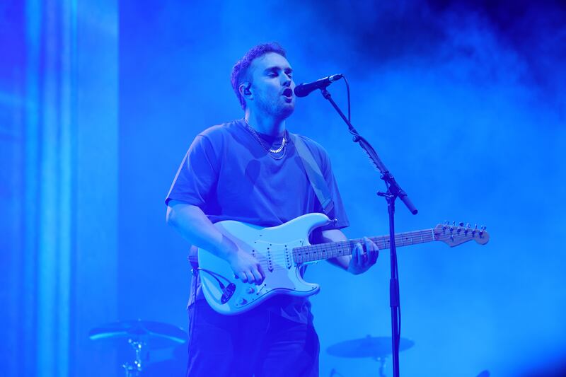 Sam Fender at Electric Picnic on Saturday. Photograph: Alan Betson