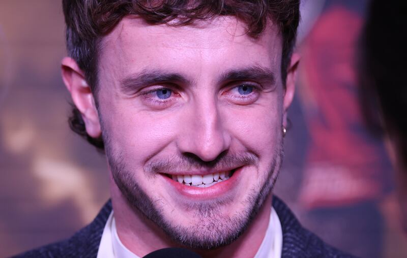 Paul Mescal: Cannes bound. Photograph: Stephen Collins/Collins Photos