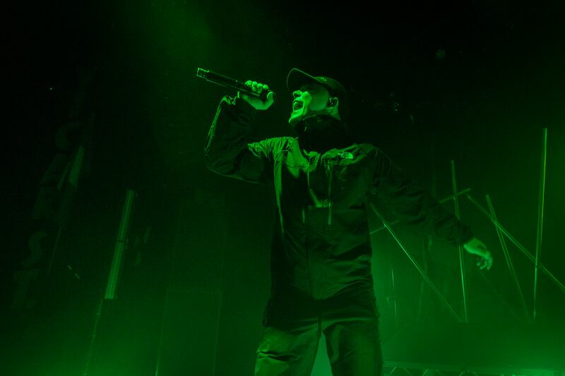 Kneecap at Vicar Street: Mo Chara. Photograph: Tom Honan 