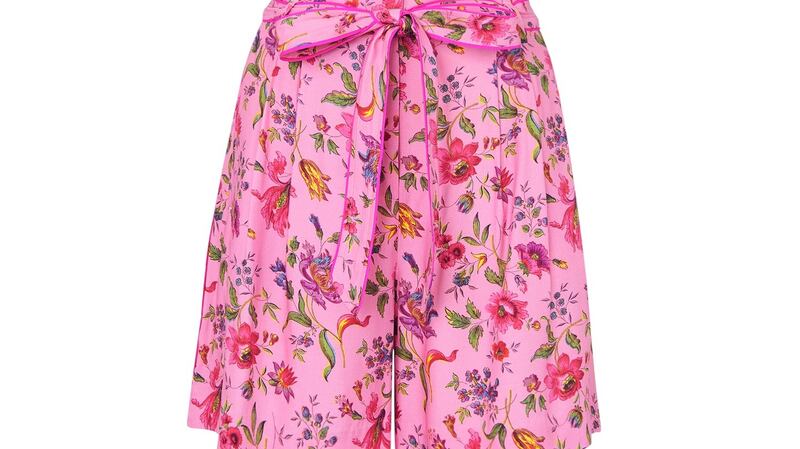 Floral shorts, €205, LK Bennett.