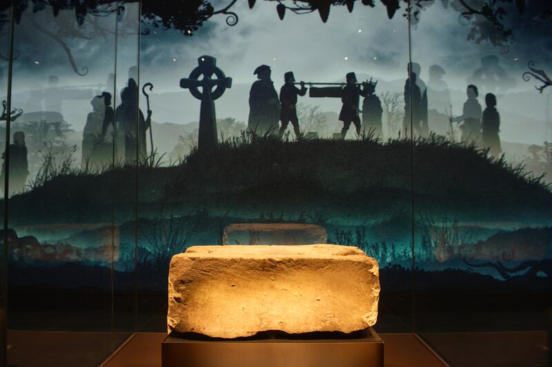 Stone of Destiny at Perth Museum. Photograph: Rob McDougall