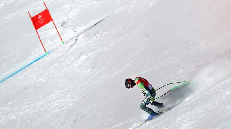 Jack Gower looks dejected after his DNF. Photograph: Sean M Haffey/Getty
