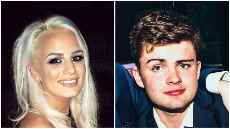 The two people who died have been named locally as Shiva Devine, who lived in Beleek but was originally from Donegal, and Conor McAleer from Ederney in Co Fermanagh