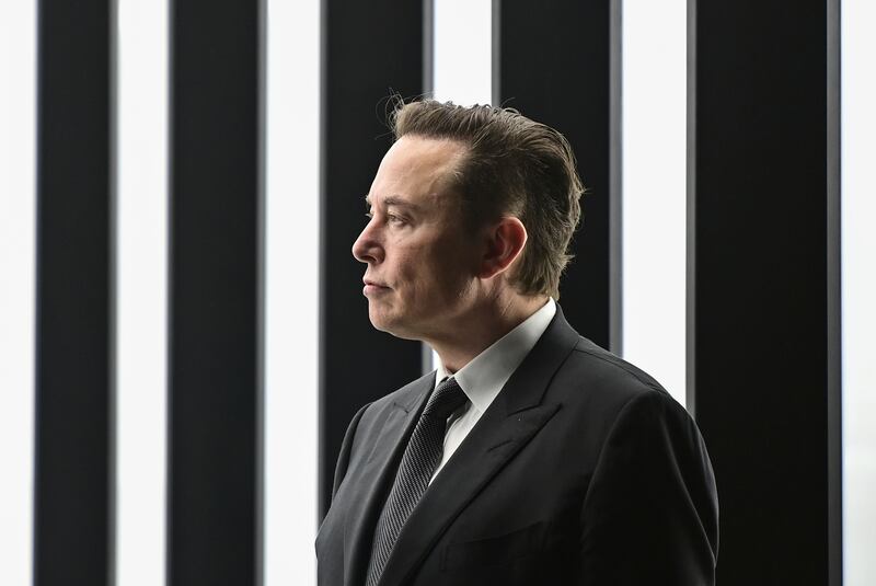 Elon Musk: plunged social media platform Twitter into chaos after he paid $44 billion for the company. Photograph: PAtrick Pleul/AP