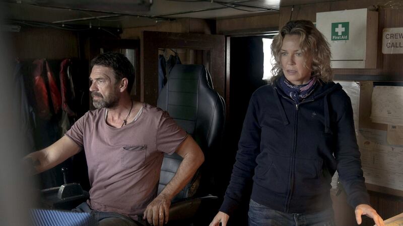 Dougray Scott and Connie Nielsen